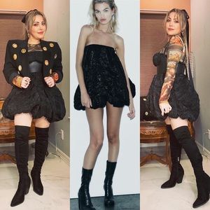 Saco vintage pierrecardin vestido Zara  hernes zara